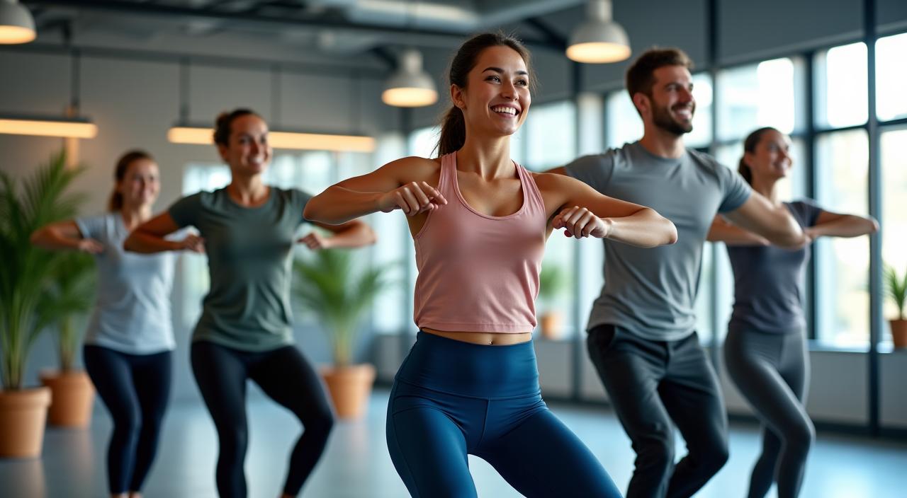 Corporate wellness team fitness session for Vancouver businesses